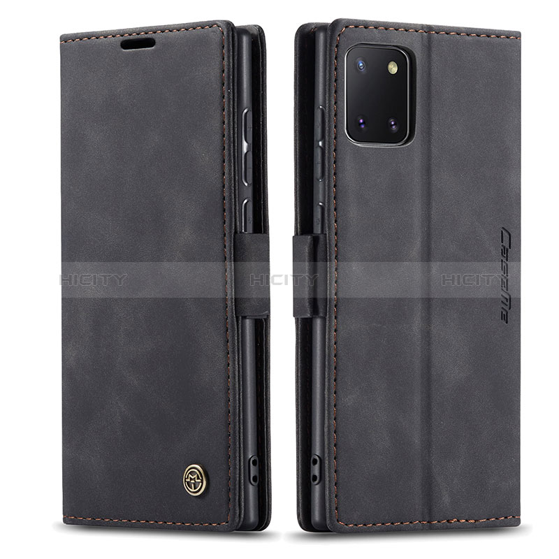 Custodia Portafoglio In Pelle Cover con Supporto C01S per Samsung Galaxy A81