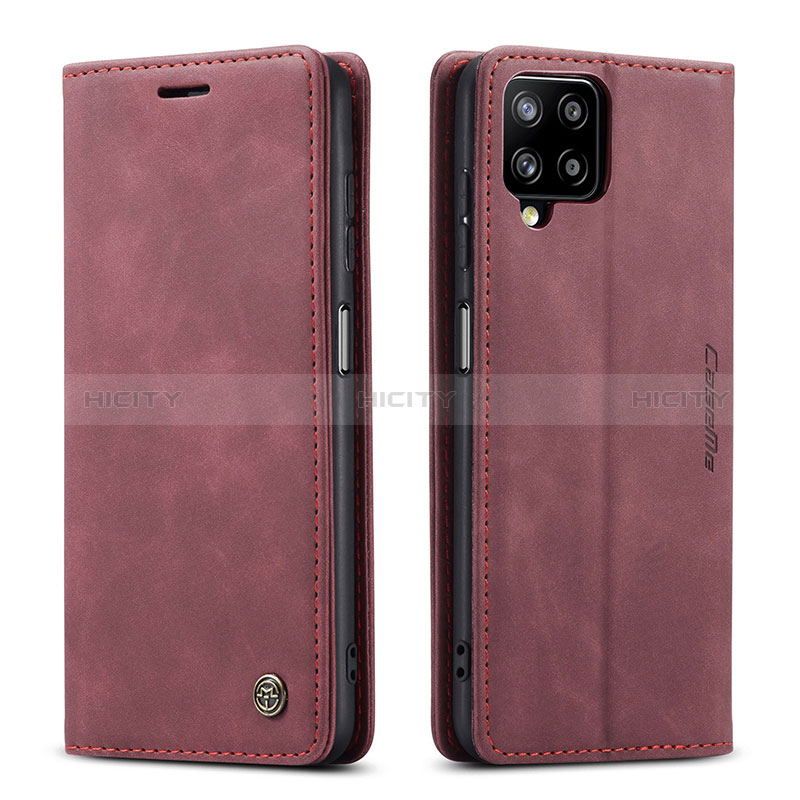 Custodia Portafoglio In Pelle Cover con Supporto C01S per Samsung Galaxy M12