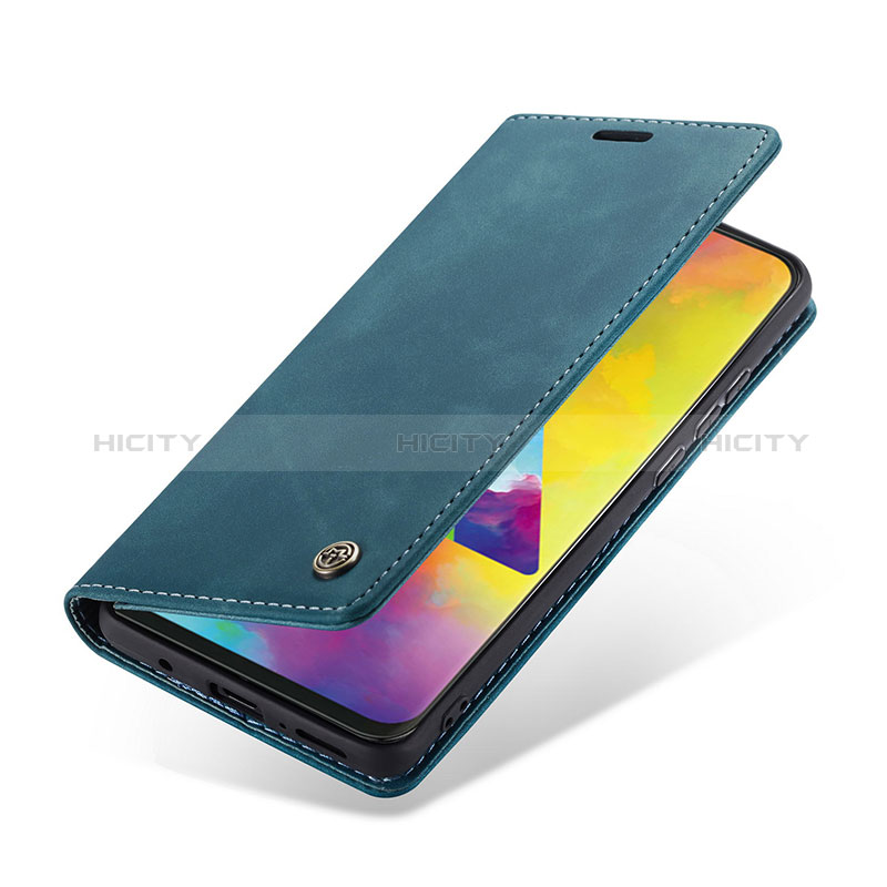 Custodia Portafoglio In Pelle Cover con Supporto C01S per Samsung Galaxy M20
