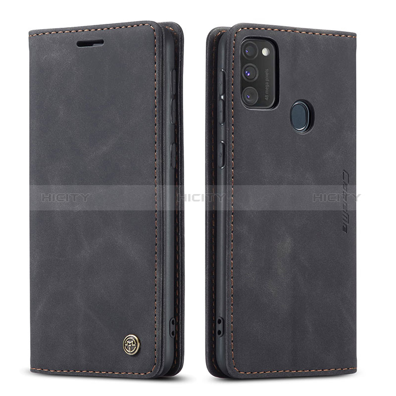 Custodia Portafoglio In Pelle Cover con Supporto C01S per Samsung Galaxy M30s