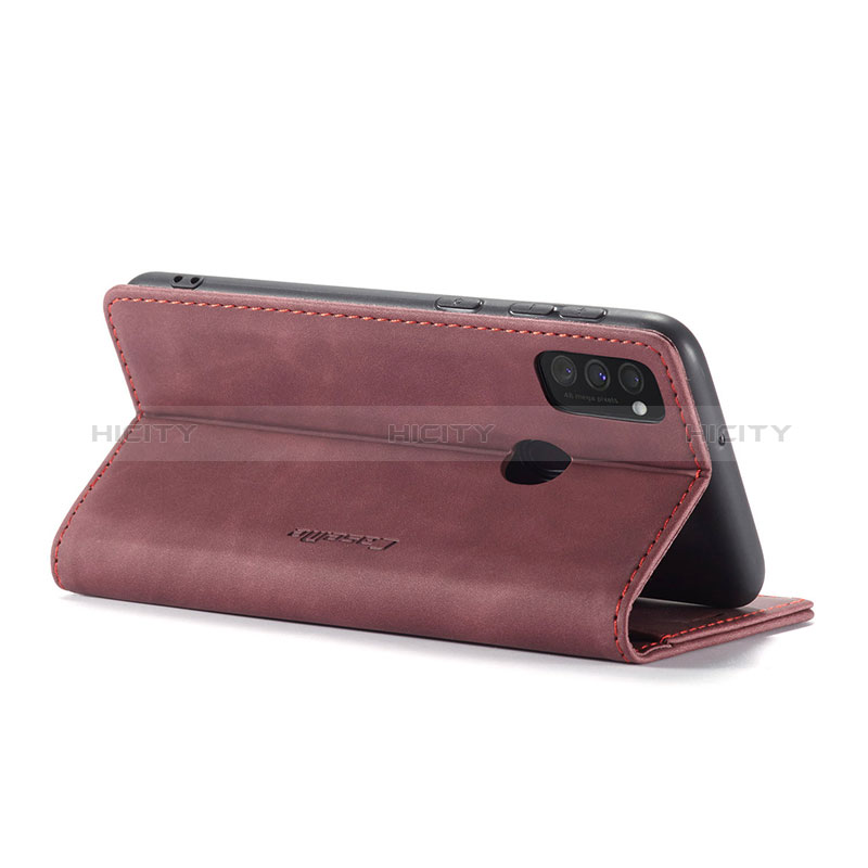 Custodia Portafoglio In Pelle Cover con Supporto C01S per Samsung Galaxy M30s