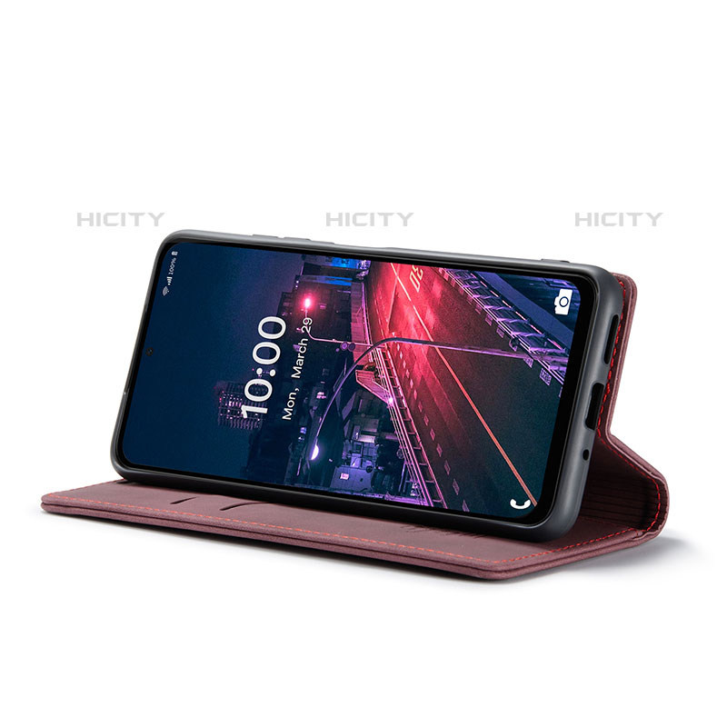 Custodia Portafoglio In Pelle Cover con Supporto C01S per Samsung Galaxy M53 5G