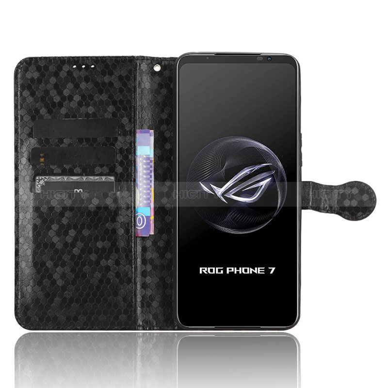 Custodia Portafoglio In Pelle Cover con Supporto C01X per Asus ROG Phone 7 Pro