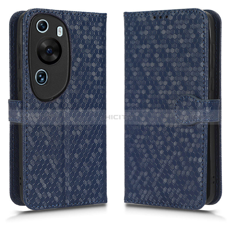 Custodia Portafoglio In Pelle Cover con Supporto C01X per Huawei P60 Art