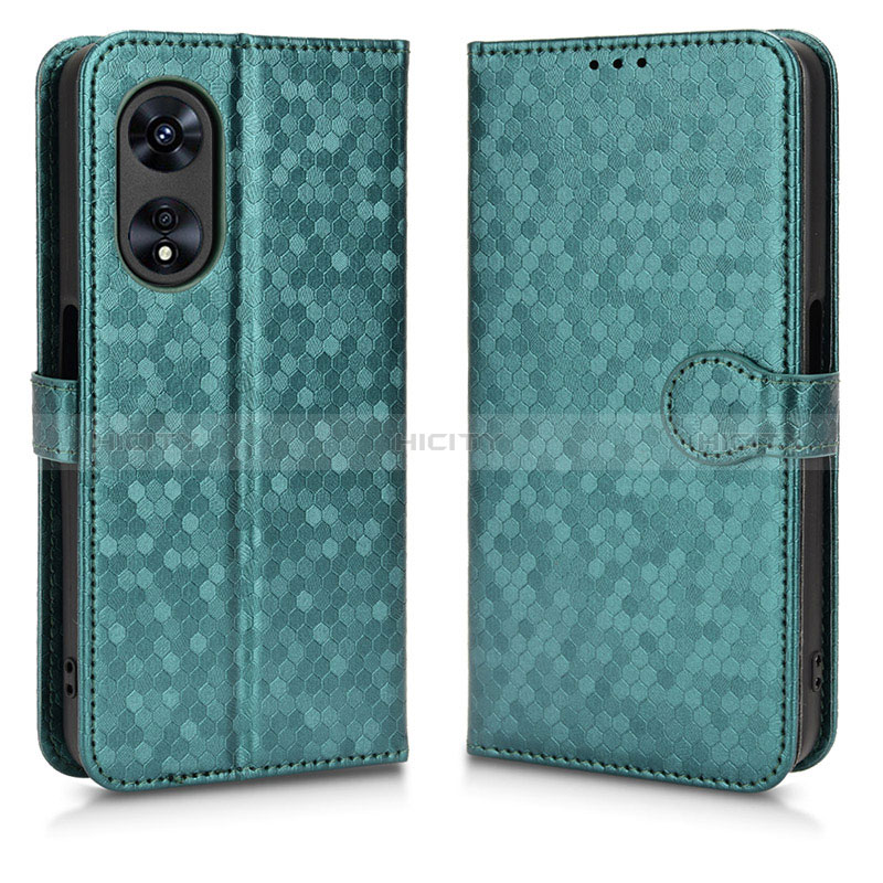 Custodia Portafoglio In Pelle Cover con Supporto C01X per Oppo A58 5G