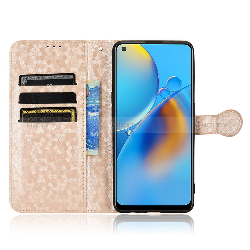 Custodia Portafoglio In Pelle Cover con Supporto C01X per Oppo F19s