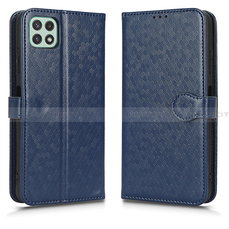 Custodia Portafoglio In Pelle Cover con Supporto C01X per Samsung Galaxy A22 5G