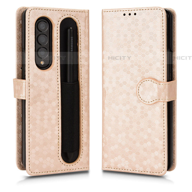 Custodia Portafoglio In Pelle Cover con Supporto C01X per Samsung Galaxy Z Fold4 5G