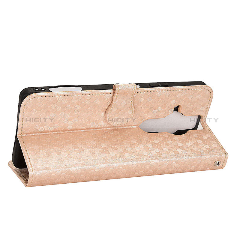 Custodia Portafoglio In Pelle Cover con Supporto C01X per Sony Xperia PRO-I