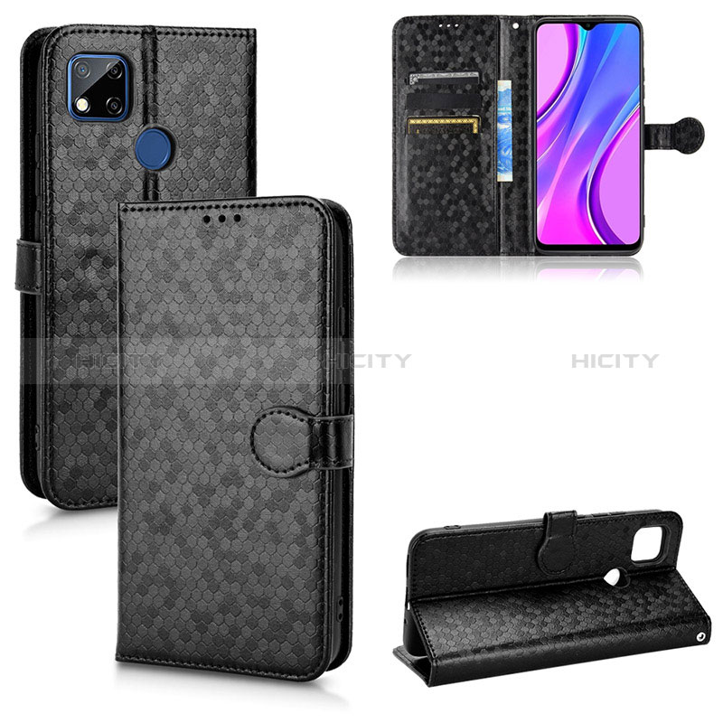 Custodia Portafoglio In Pelle Cover con Supporto C01X per Xiaomi Redmi 9 India