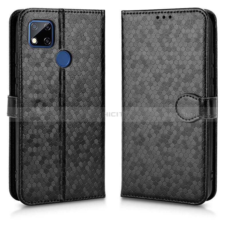 Custodia Portafoglio In Pelle Cover con Supporto C01X per Xiaomi Redmi 9 India