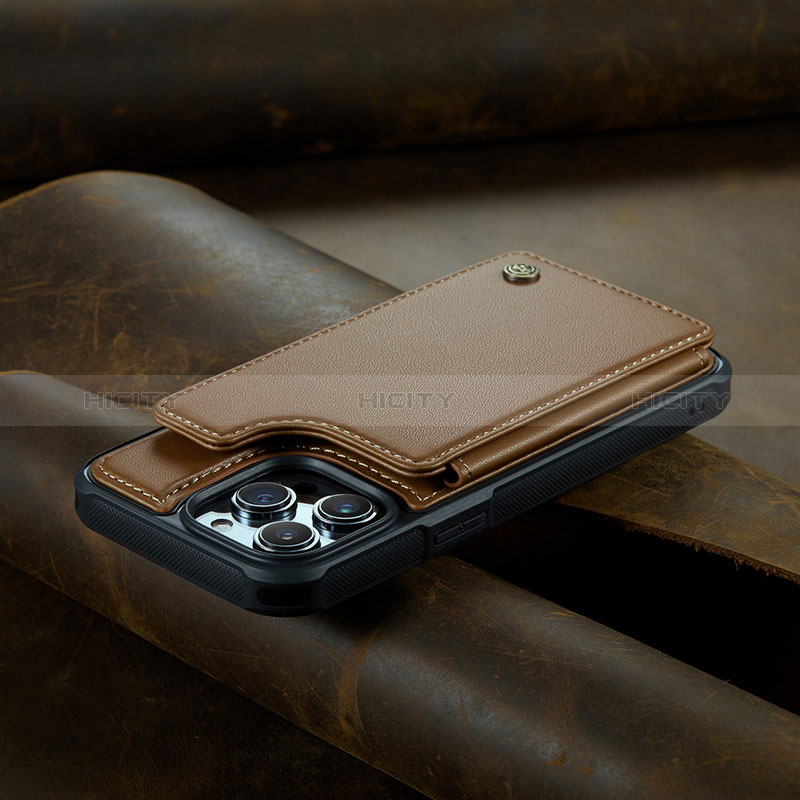 Custodia Portafoglio In Pelle Cover con Supporto C02S per Apple iPhone 13 Pro