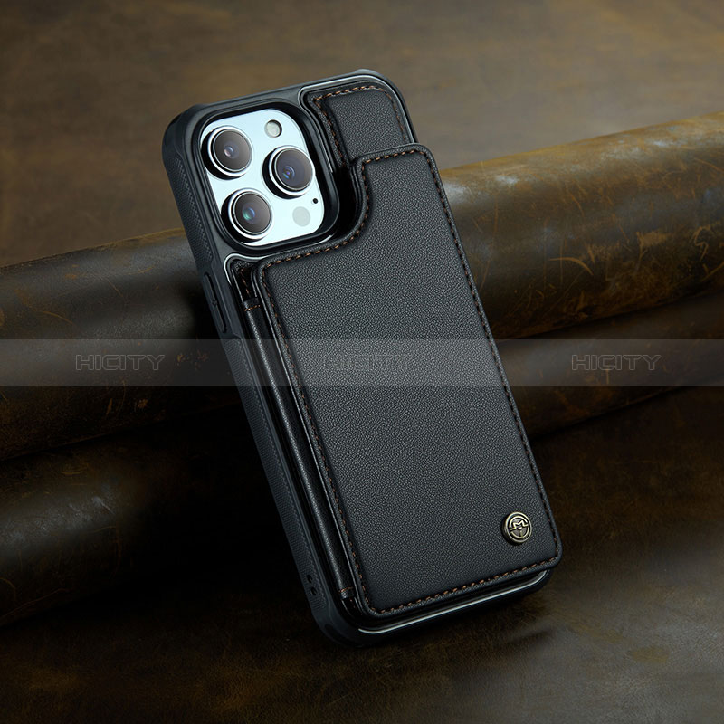 Custodia Portafoglio In Pelle Cover con Supporto C02S per Apple iPhone 13 Pro Max