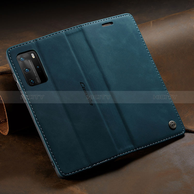 Custodia Portafoglio In Pelle Cover con Supporto C02S per Huawei P40 Pro