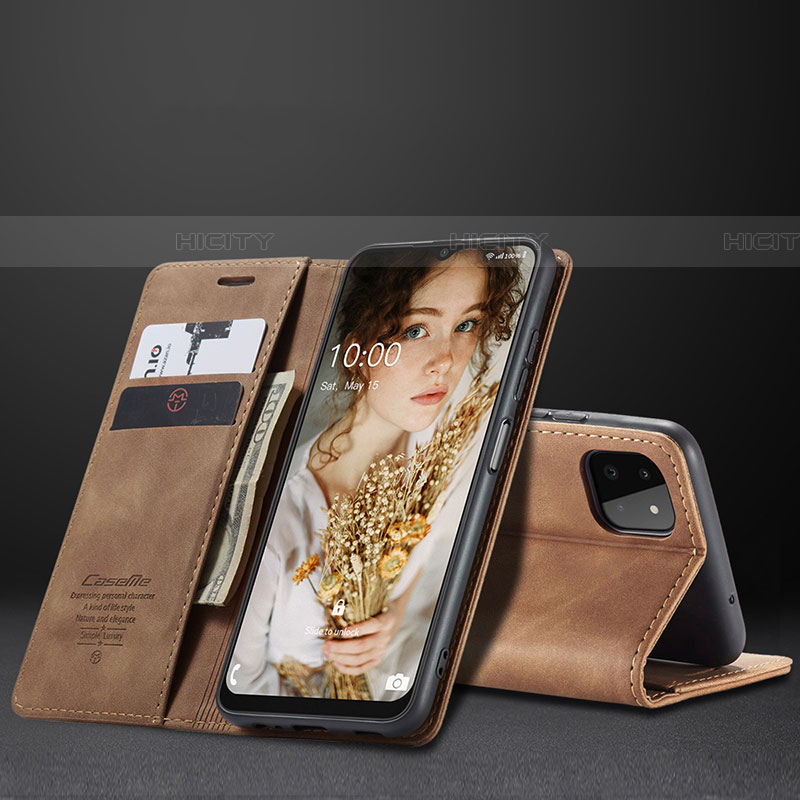 Custodia Portafoglio In Pelle Cover con Supporto C02S per Samsung Galaxy F42 5G