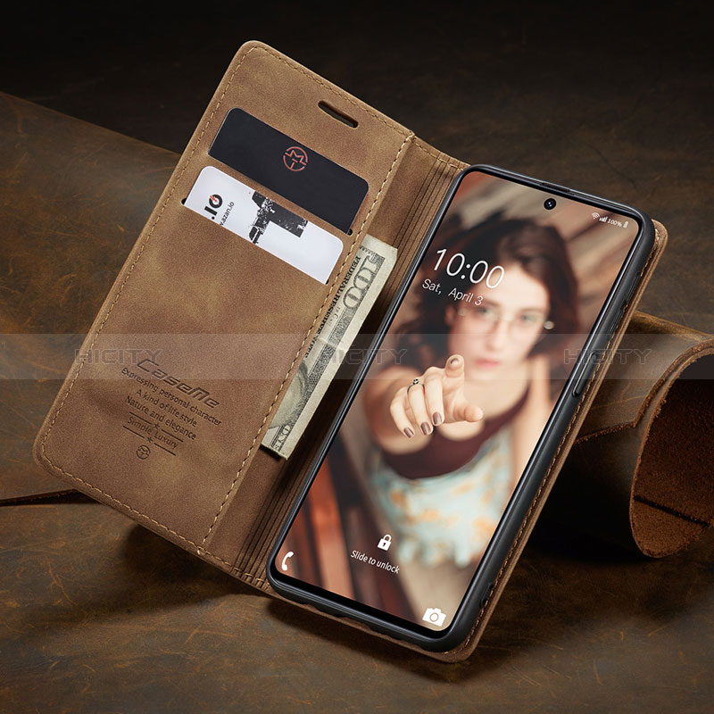 Custodia Portafoglio In Pelle Cover con Supporto C02S per Samsung Galaxy M51