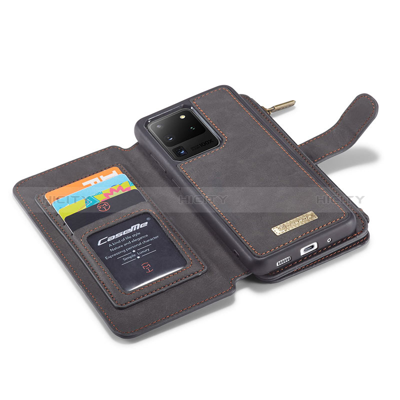 Custodia Portafoglio In Pelle Cover con Supporto C02S per Samsung Galaxy S20 Ultra