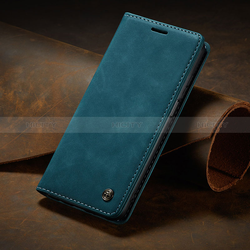 Custodia Portafoglio In Pelle Cover con Supporto C02S per Xiaomi Mi 10T 5G Blu