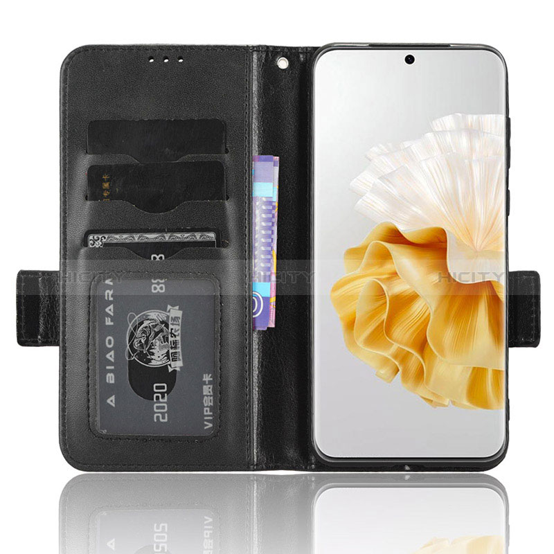 Custodia Portafoglio In Pelle Cover con Supporto C02X per Huawei P60