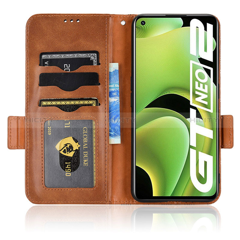 Custodia Portafoglio In Pelle Cover con Supporto C02X per Realme GT Neo 3T 5G
