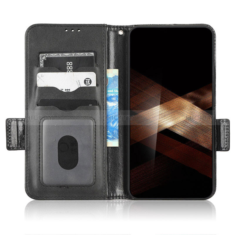 Custodia Portafoglio In Pelle Cover con Supporto C02X per Samsung Galaxy S25 5G