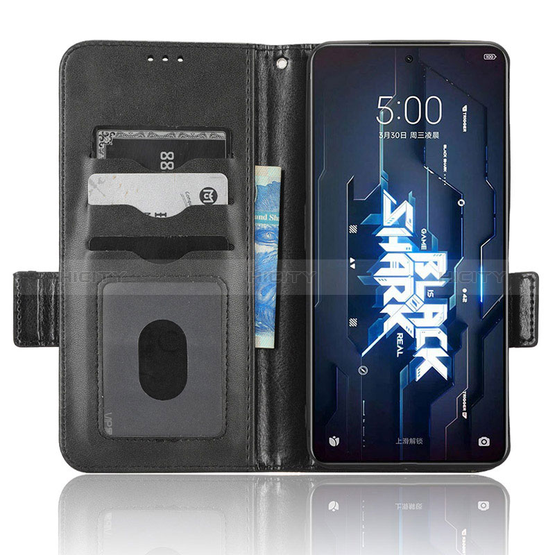 Custodia Portafoglio In Pelle Cover con Supporto C02X per Xiaomi Black Shark 4S 5G