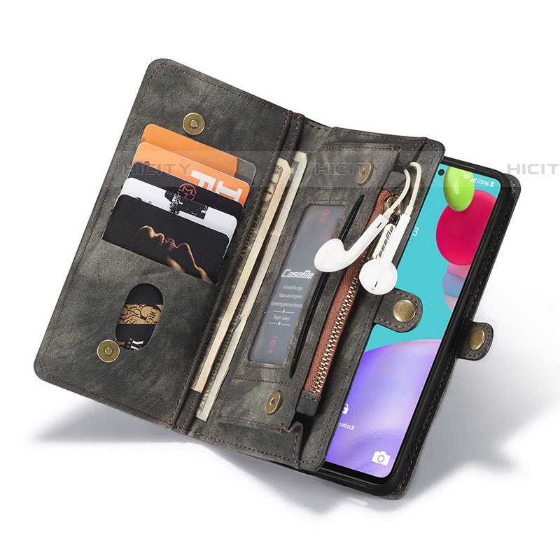 Custodia Portafoglio In Pelle Cover con Supporto C03S per Samsung Galaxy A52 4G