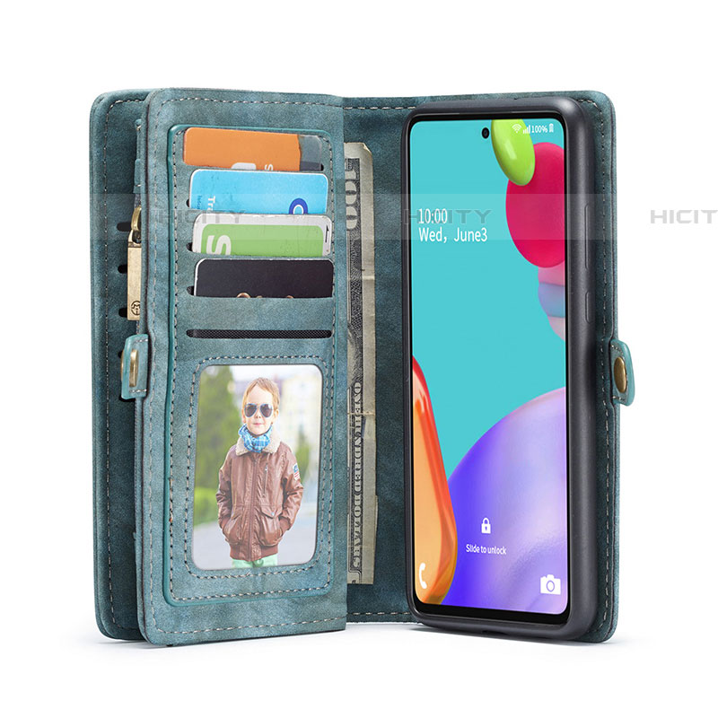 Custodia Portafoglio In Pelle Cover con Supporto C03S per Samsung Galaxy A52 4G