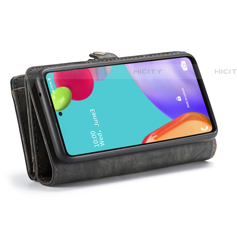 Custodia Portafoglio In Pelle Cover con Supporto C03S per Samsung Galaxy A52 5G