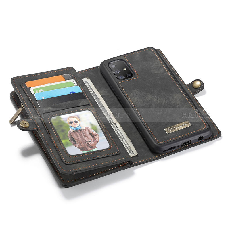 Custodia Portafoglio In Pelle Cover con Supporto C03S per Samsung Galaxy A71 5G