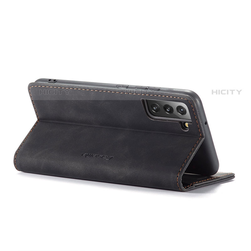 Custodia Portafoglio In Pelle Cover con Supporto C03S per Samsung Galaxy S21 5G