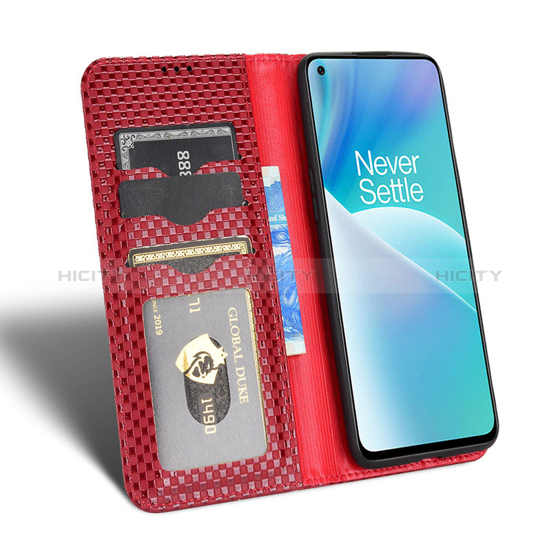 Custodia Portafoglio In Pelle Cover con Supporto C03X per OnePlus Nord 2T 5G