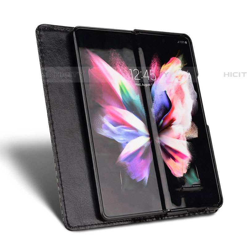 Custodia Portafoglio In Pelle Cover con Supporto C03X per Samsung Galaxy Z Fold4 5G