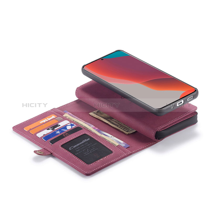 Custodia Portafoglio In Pelle Cover con Supporto C04S per Samsung Galaxy M40S