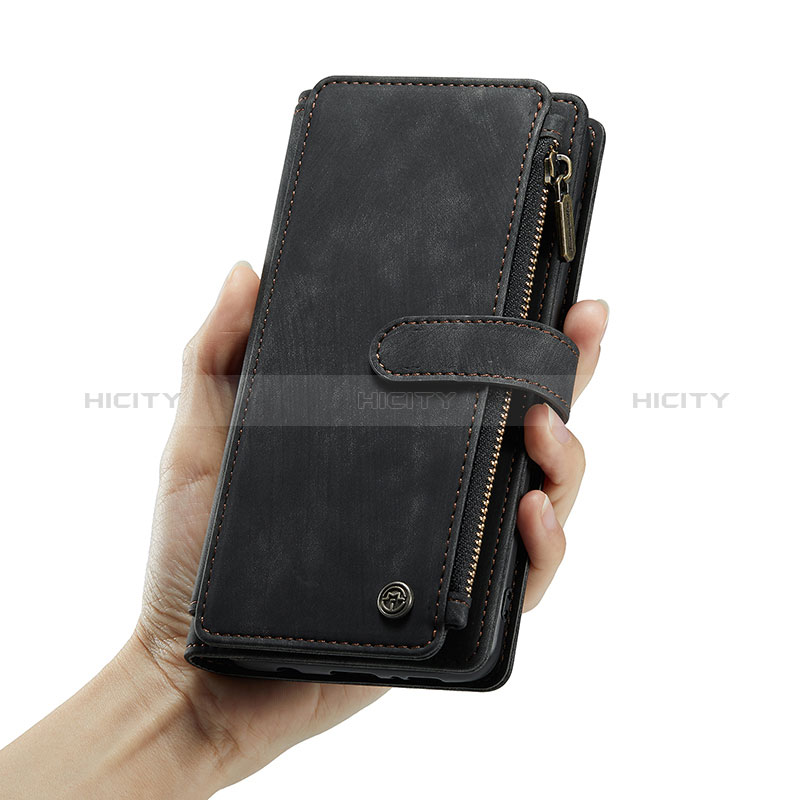Custodia Portafoglio In Pelle Cover con Supporto C05S per Samsung Galaxy A12 5G