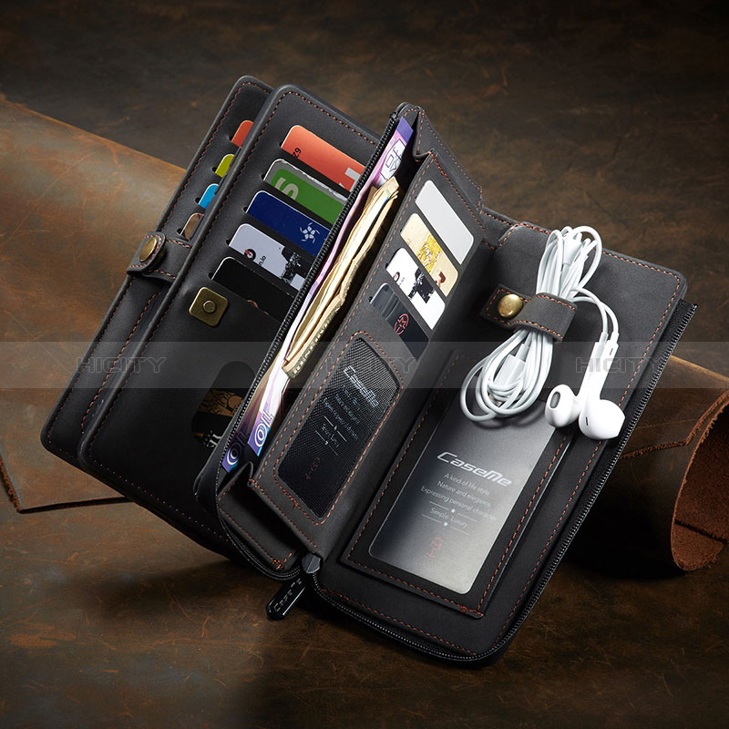 Custodia Portafoglio In Pelle Cover con Supporto C05S per Samsung Galaxy A52s 5G