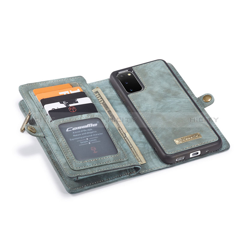 Custodia Portafoglio In Pelle Cover con Supporto C05S per Samsung Galaxy S20 5G