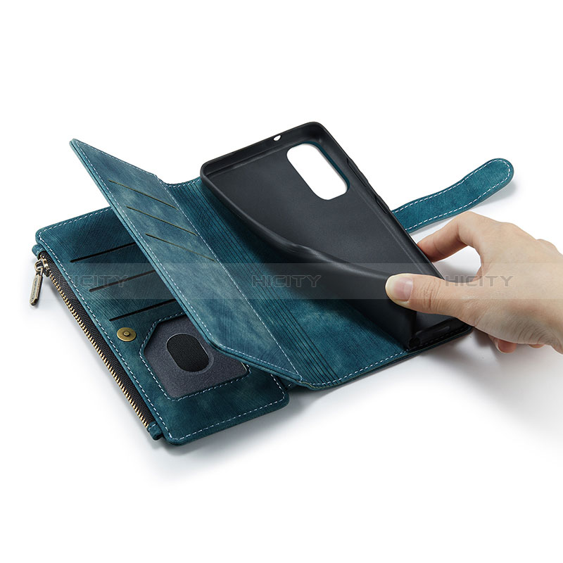 Custodia Portafoglio In Pelle Cover con Supporto C05S per Samsung Galaxy S20 Lite 5G