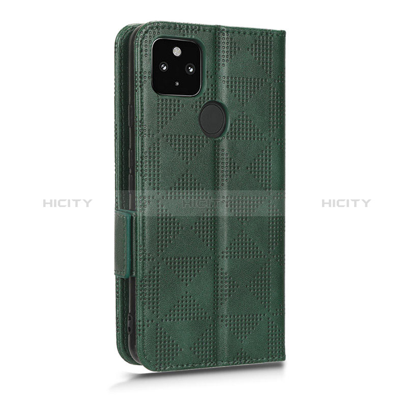 Custodia Portafoglio In Pelle Cover con Supporto C05X per Google Pixel 4a 5G