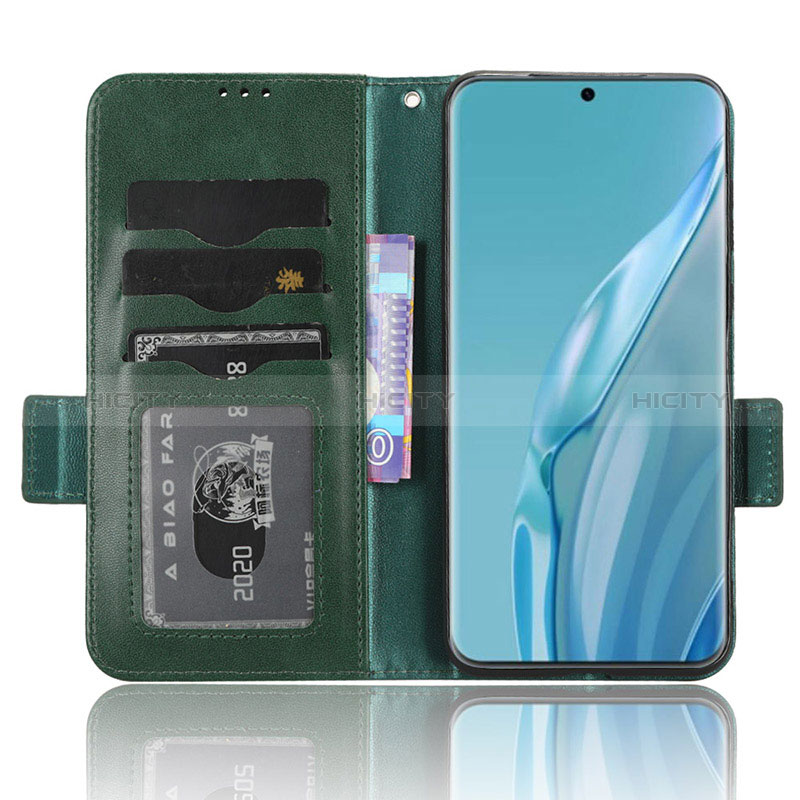 Custodia Portafoglio In Pelle Cover con Supporto C05X per Huawei P60 Art