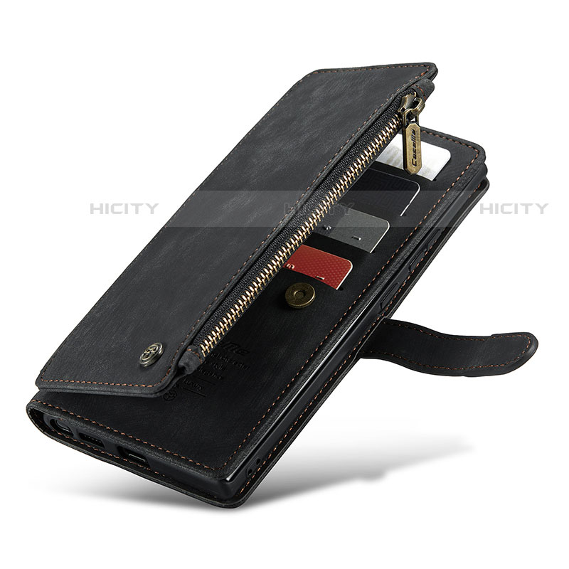 Custodia Portafoglio In Pelle Cover con Supporto C06S per Samsung Galaxy S23 Ultra 5G
