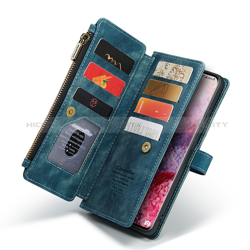 Custodia Portafoglio In Pelle Cover con Supporto C07S per Samsung Galaxy S20 5G