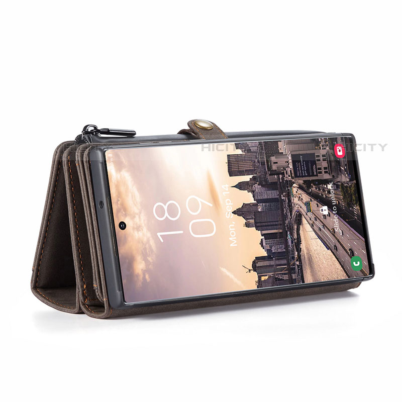Custodia Portafoglio In Pelle Cover con Supporto C08S per Samsung Galaxy S21 Ultra 5G