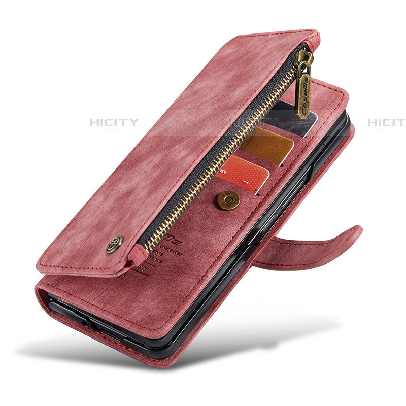 Custodia Portafoglio In Pelle Cover con Supporto CS1 per Samsung Galaxy Z Fold4 5G