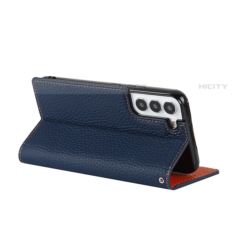 Custodia Portafoglio In Pelle Cover con Supporto D01T per Samsung Galaxy S21 Plus 5G