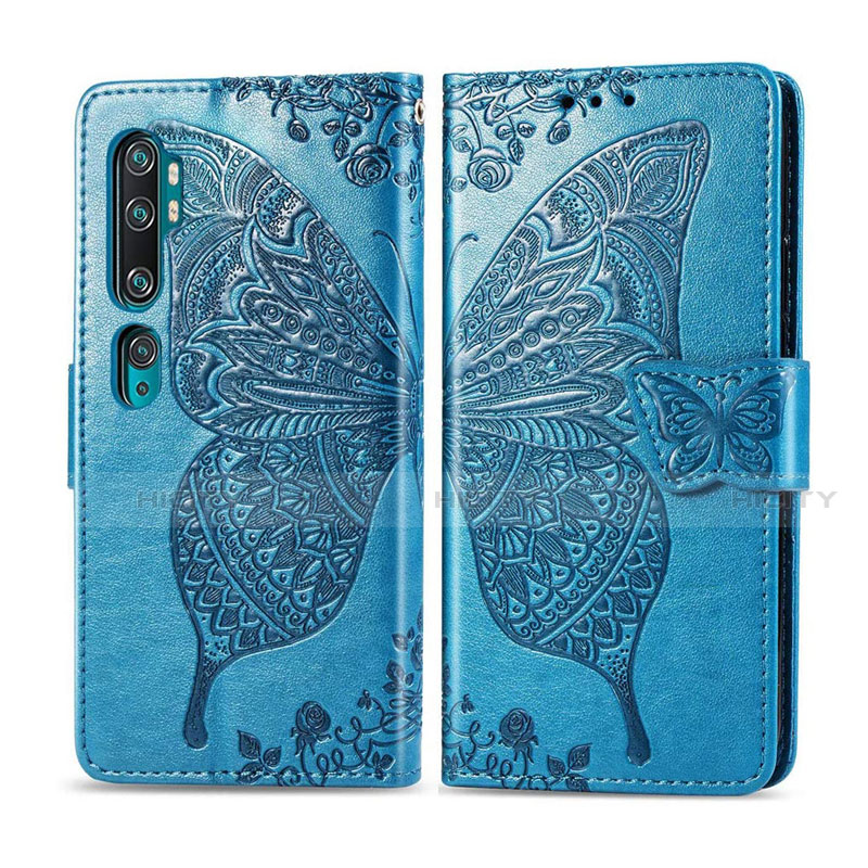 Custodia Portafoglio In Pelle Cover con Supporto D02 per Xiaomi Mi Note 10