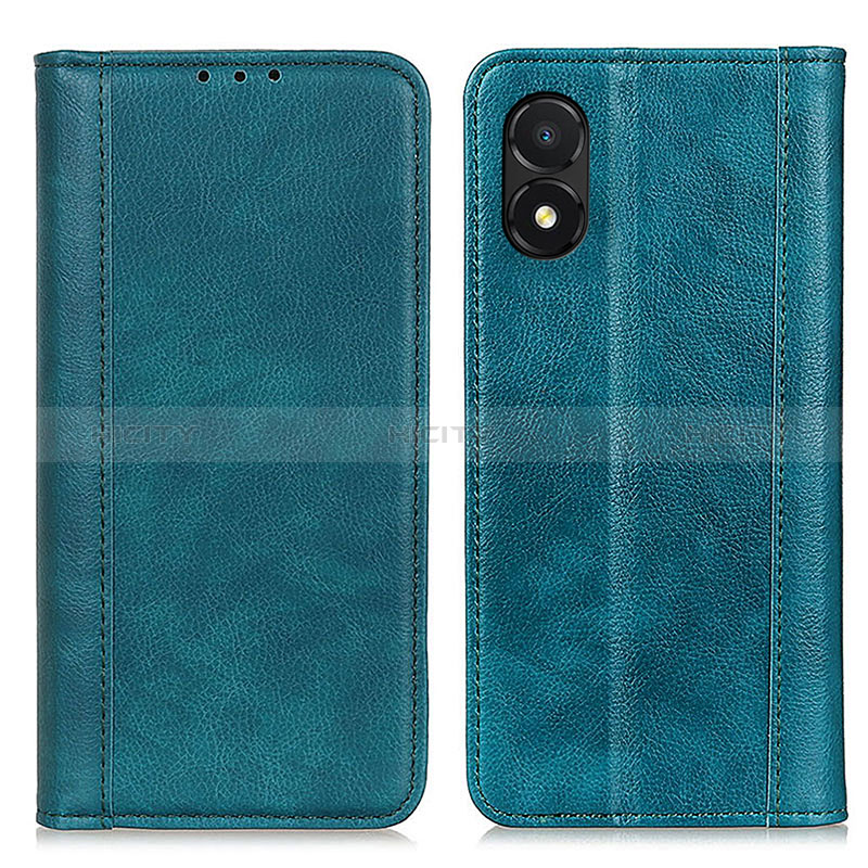 Custodia Portafoglio In Pelle Cover con Supporto D03Y per Huawei Honor X5 Verde