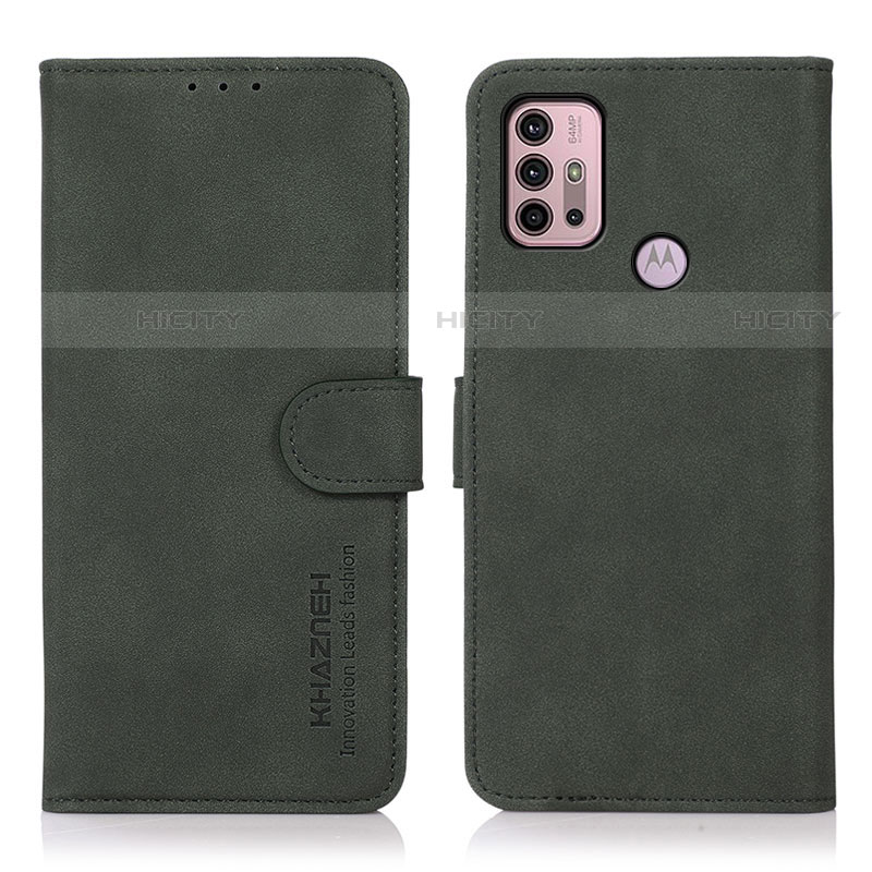 Custodia Portafoglio In Pelle Cover con Supporto D03Y per Motorola Moto G30