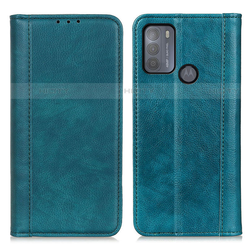 Custodia Portafoglio In Pelle Cover con Supporto D03Y per Motorola Moto G50