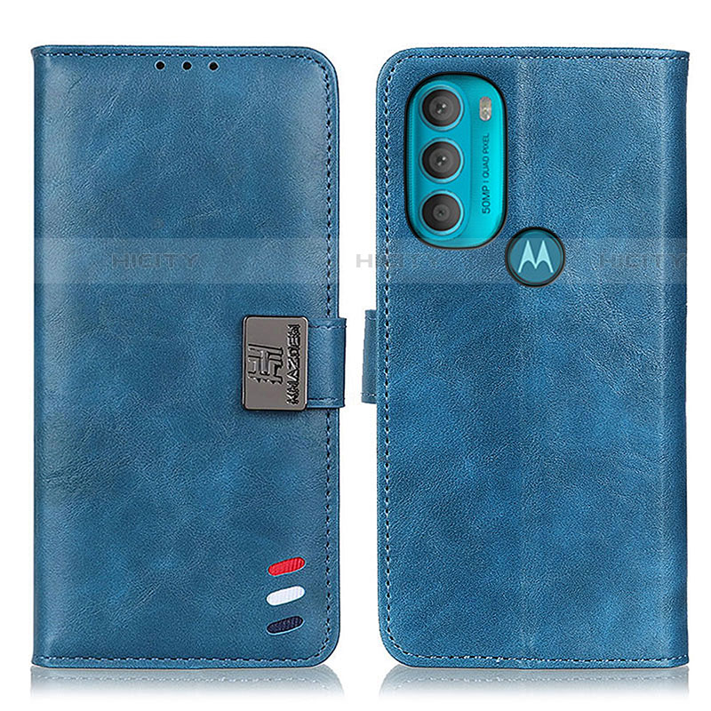 Custodia Portafoglio In Pelle Cover con Supporto D06Y per Motorola Moto G71 5G